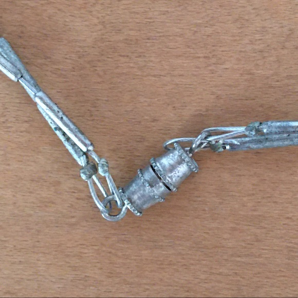 Native American Turquoise Dream Catcher Necklace - Picture 4 of 7